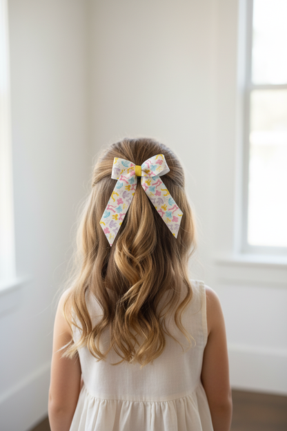 Bow Print Bow Lifestyle - Half Up Half Down