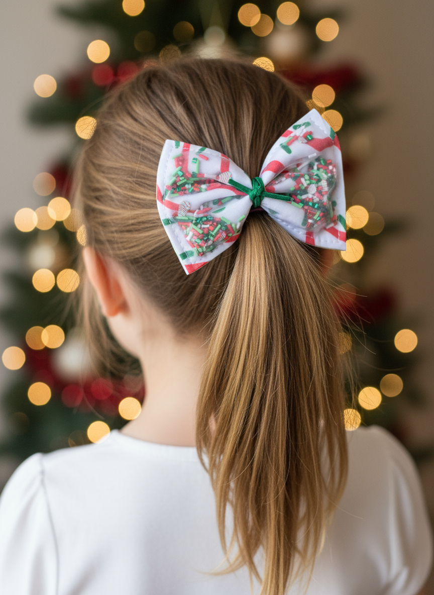 Christmas Shaker Bow Lifestyle Image