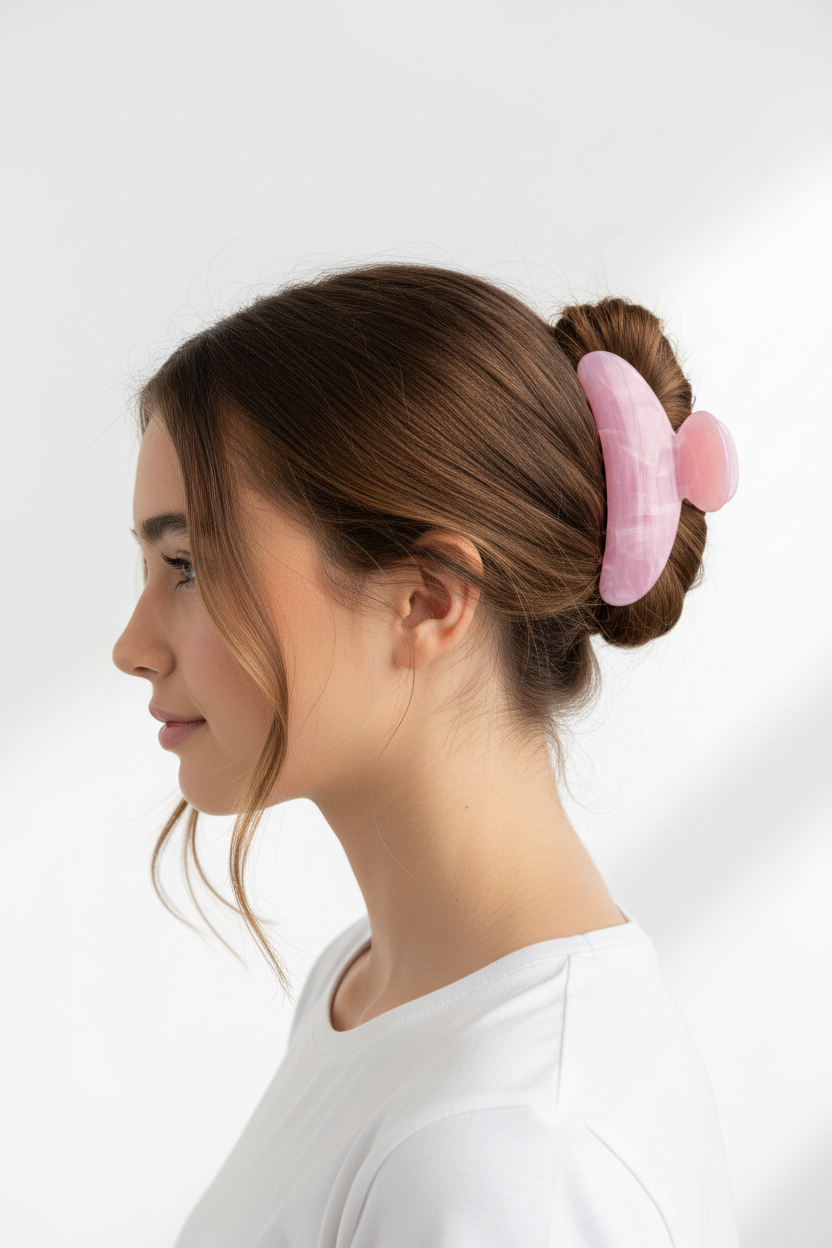 Claw Clip Side View Lifestyle Shot