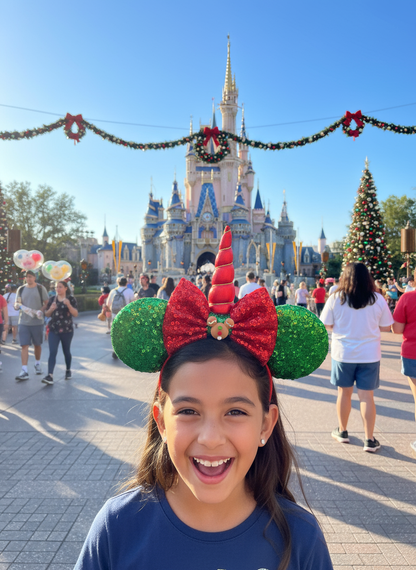 Disney Gingerbread Unicorn Mouse Ears Lifestyle Image