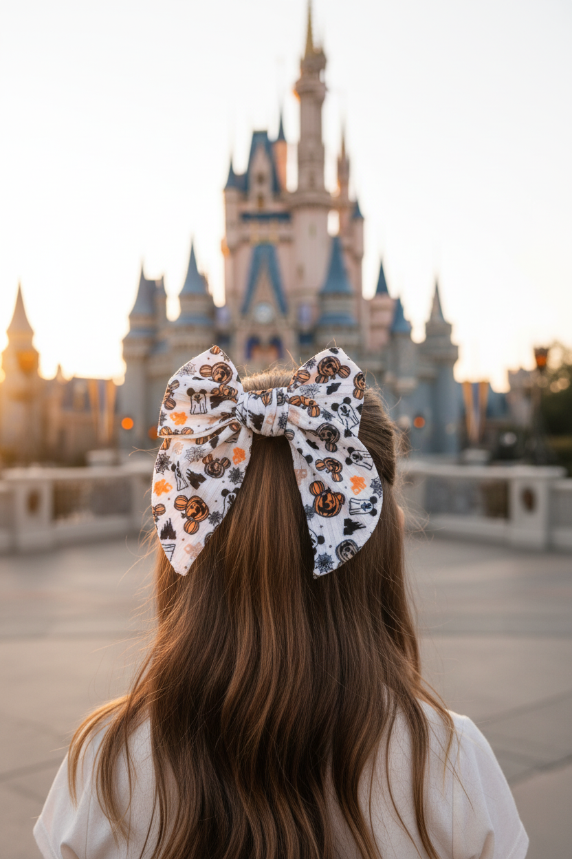 Halloween Mouse Pumpkin Bow Disney Lifestyle