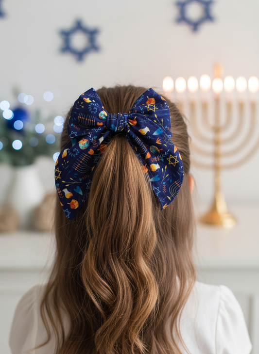 Hanukkah Bow Lifestyle Image