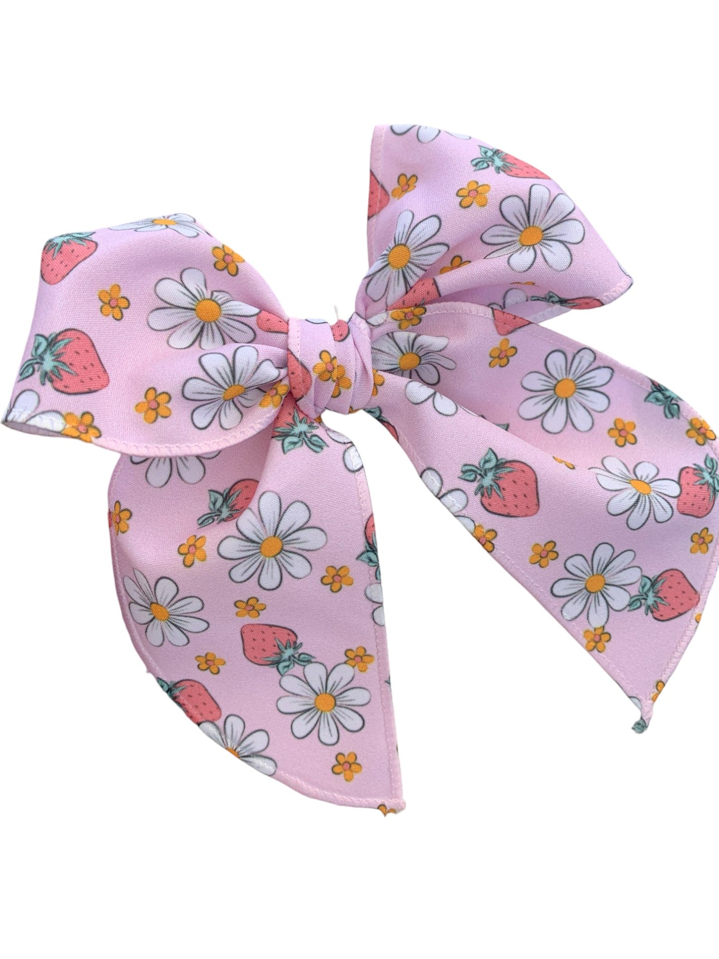 * Strawberry and Daisy Hair Bows