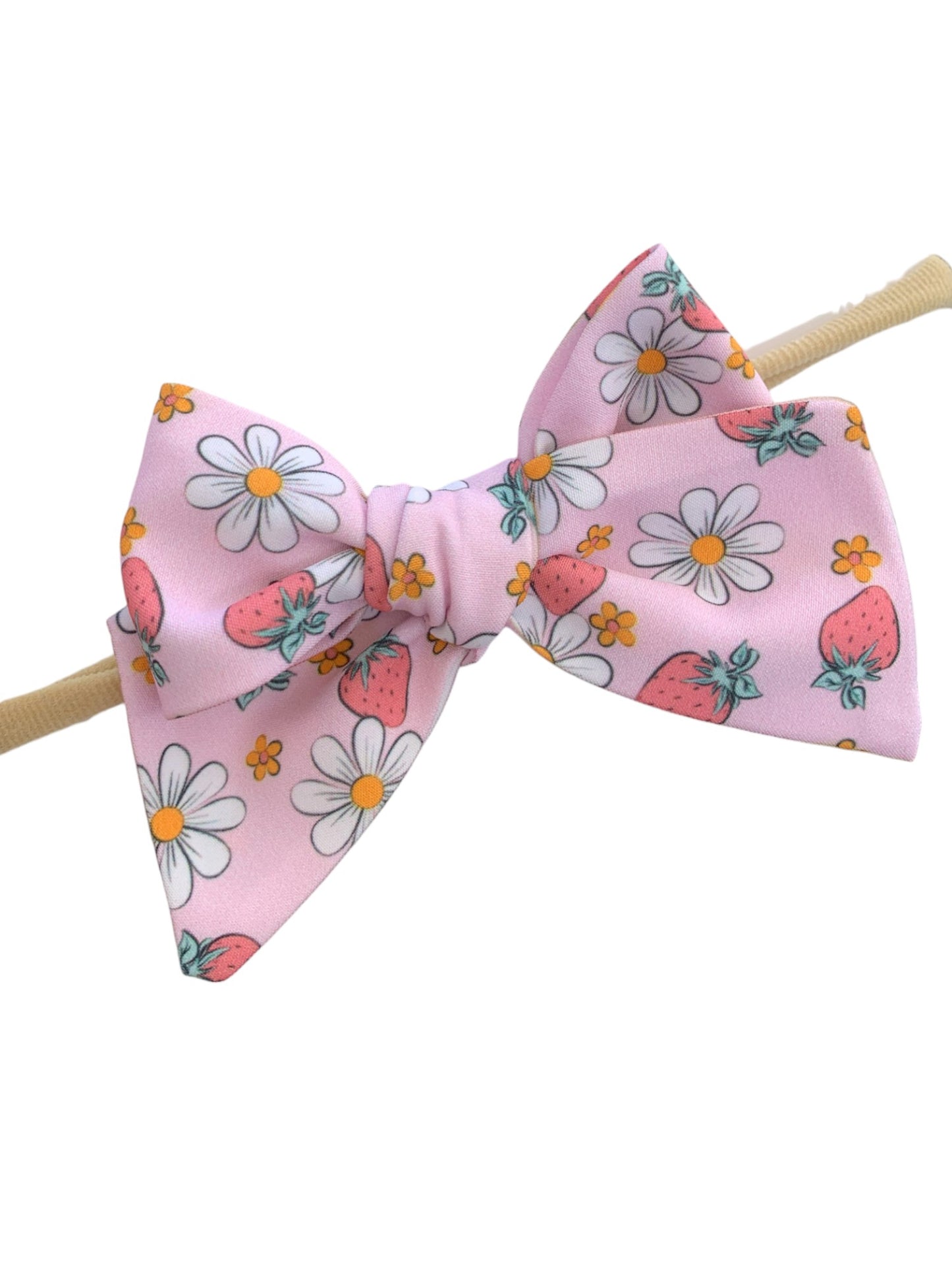 * Strawberry and Daisy Hair Bows