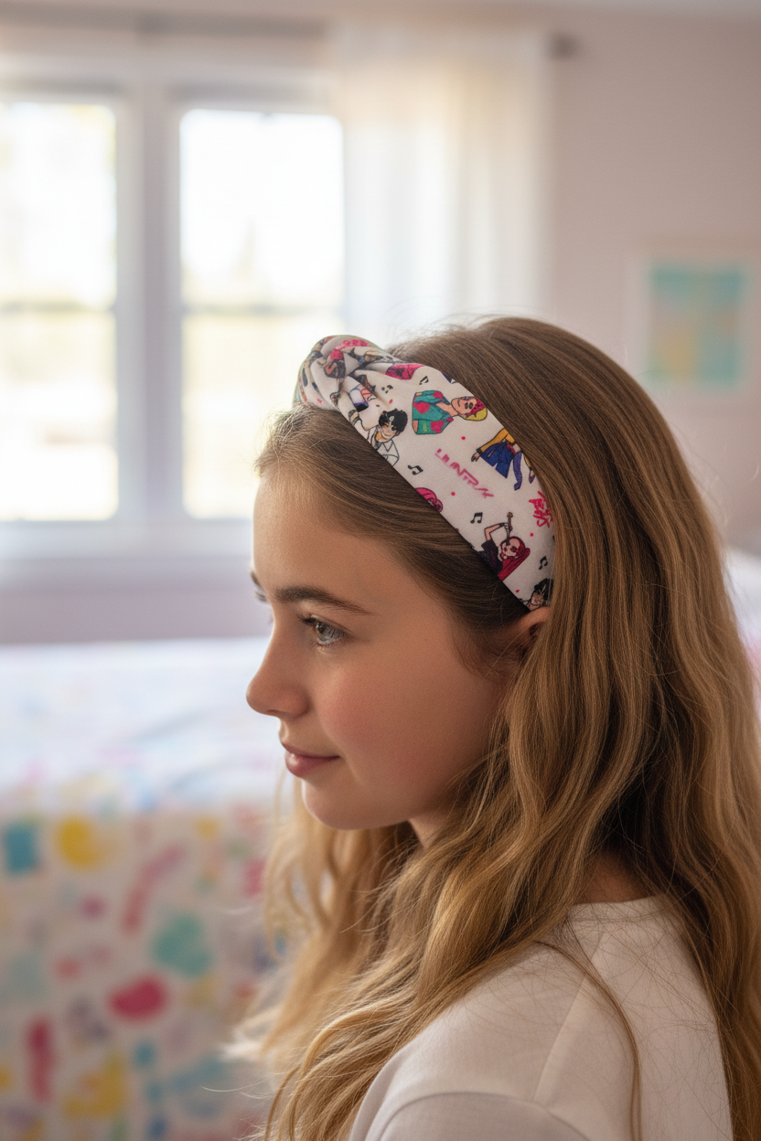 K-Pop Anime Headband Teen Lifestyle