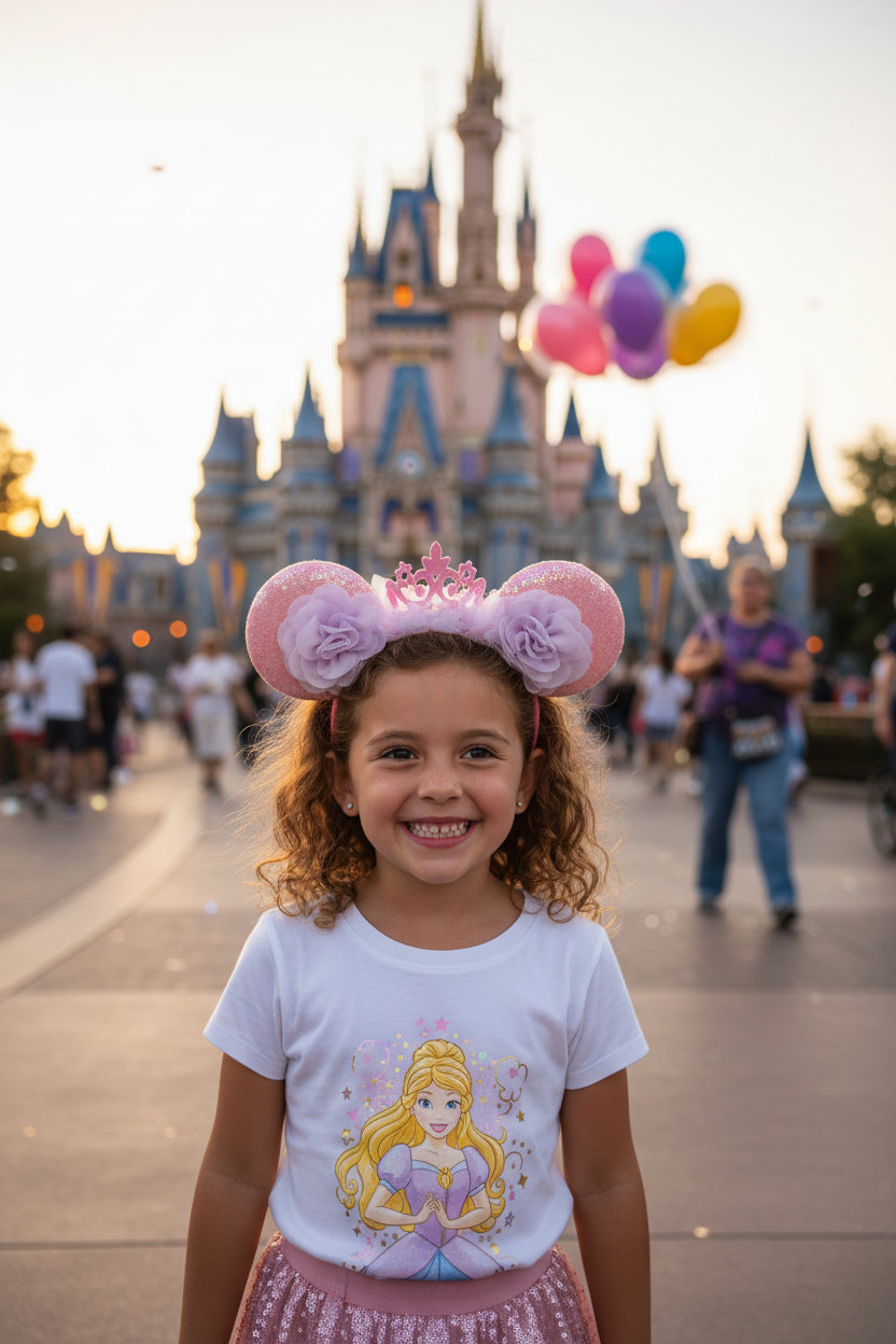 Princess Mouse Ears at Disney