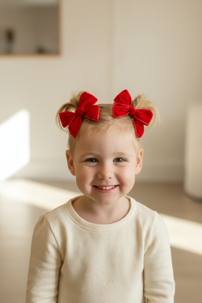 Red Satin Bow Lifestyle Photo - Generic Background