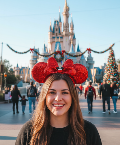 Santa Mouse Ears Lifestyle Image