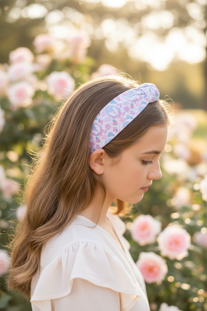 Whimsical Cinderella Print Headband Teen Lifestyle