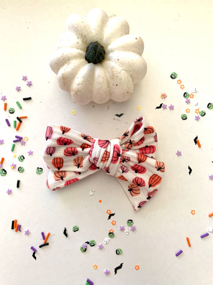 White Pumpkin Scrunchie