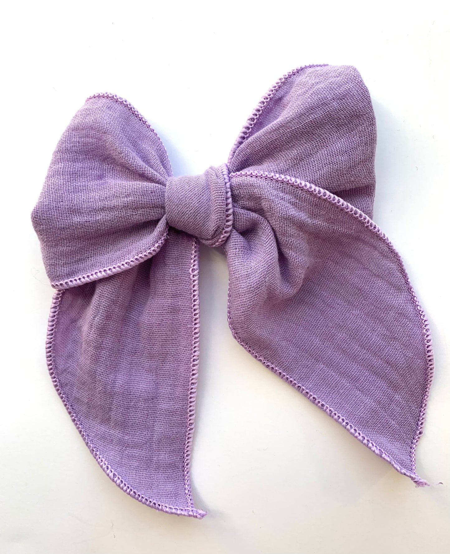 Large Muslin Hair Bows