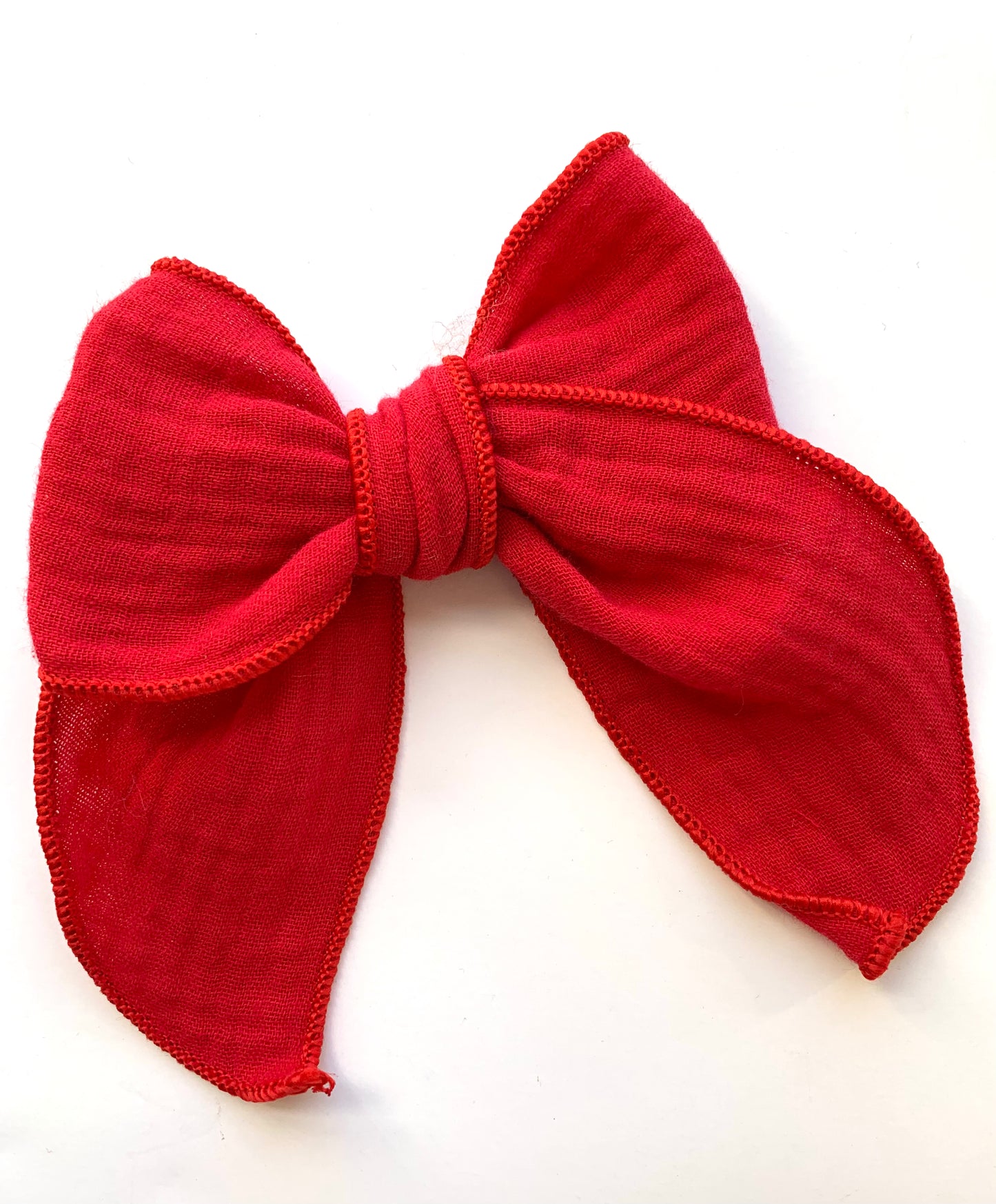 Large Muslin Hair Bows