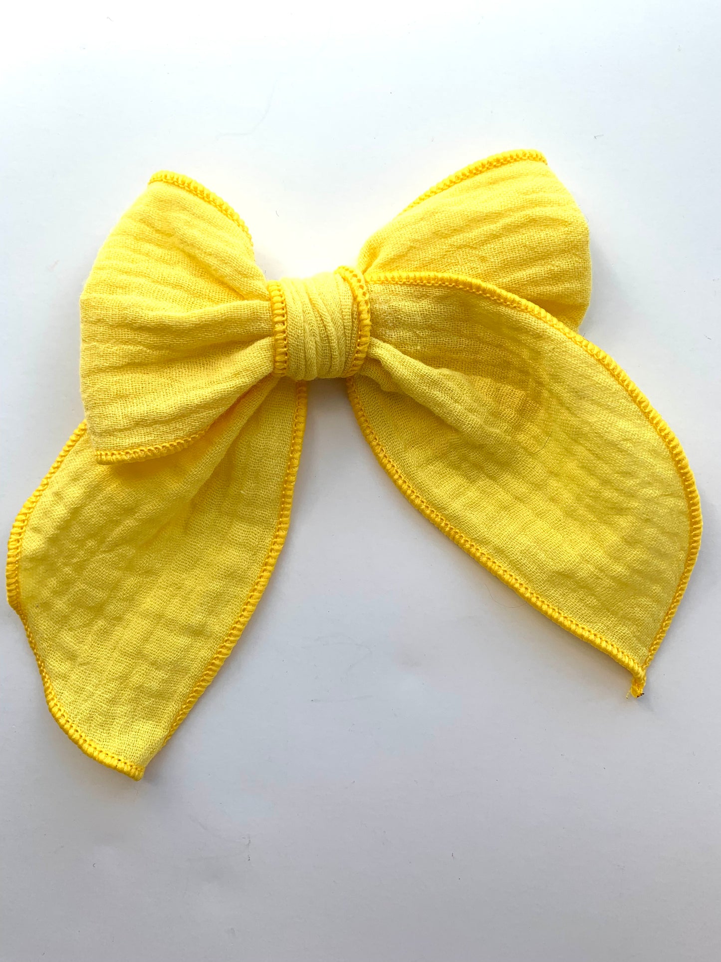 Large Muslin Hair Bows