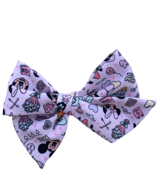 *Valentine’s Day Mouse Hair Bows