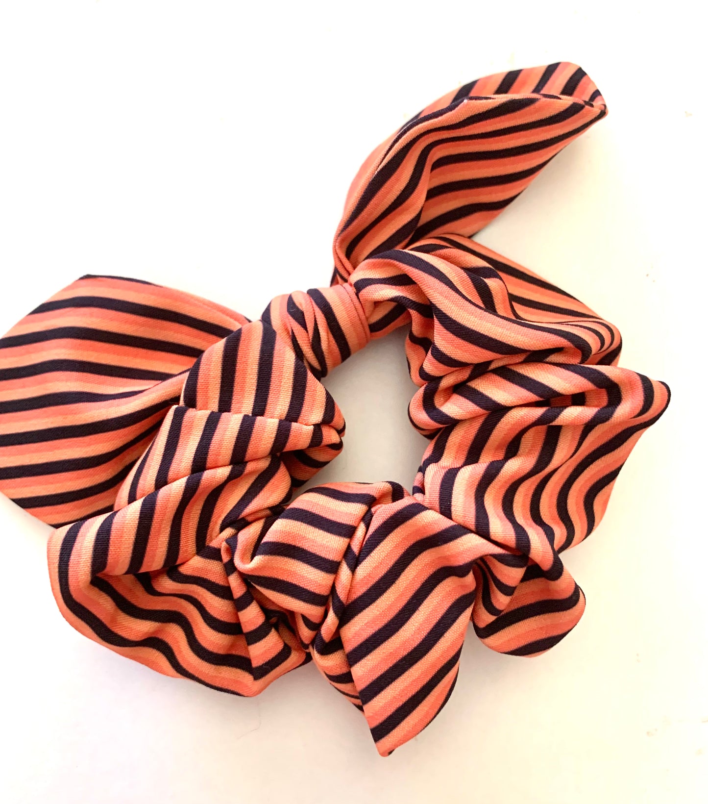 Halloween Stripes Hair Bow