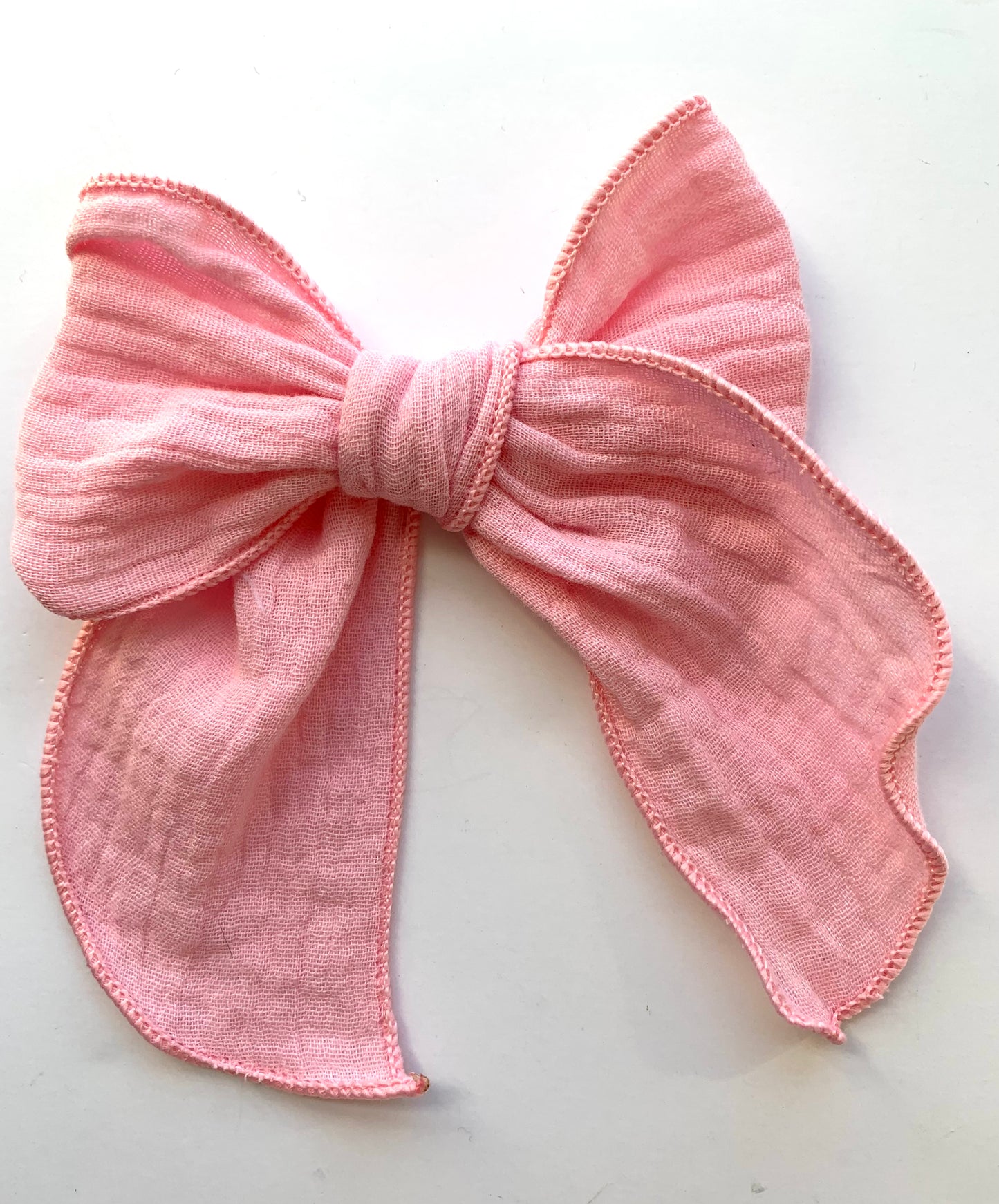 Large Muslin Hair Bows