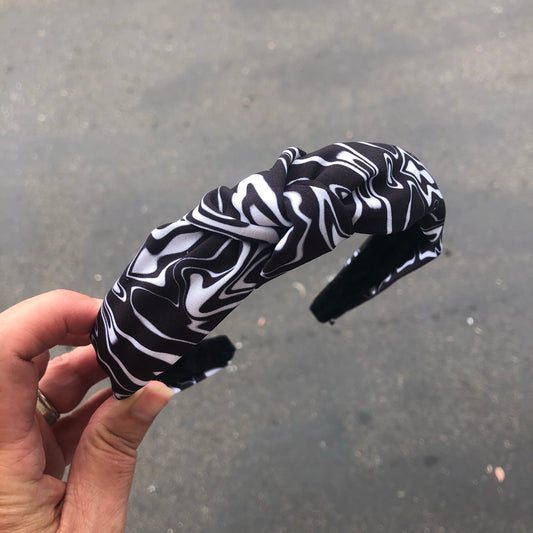 Swirl Tie Knot Headband