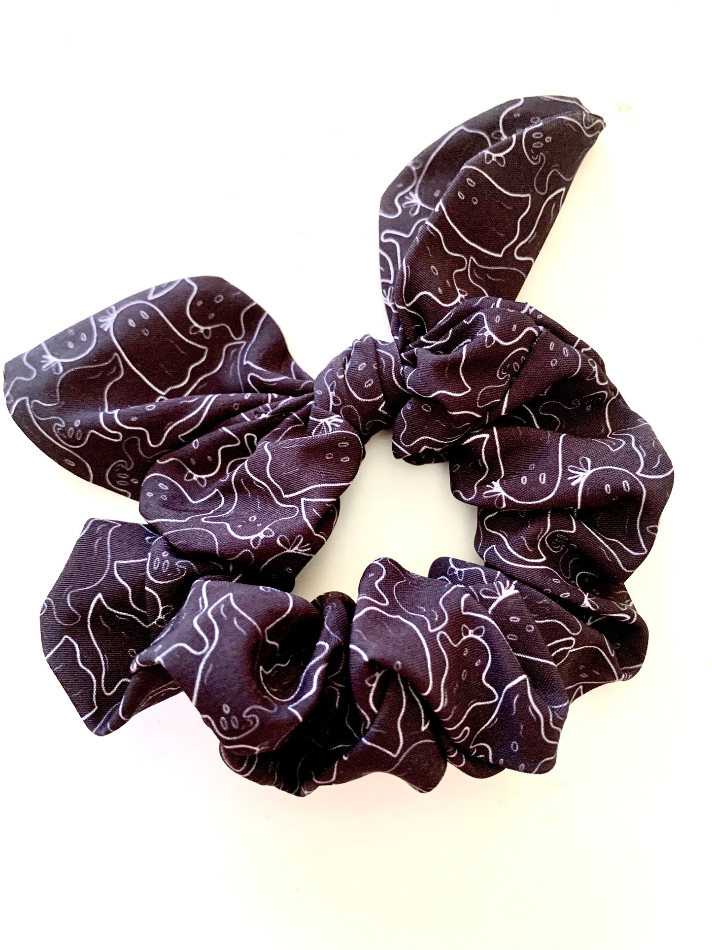 Black Ghost Hair Bows